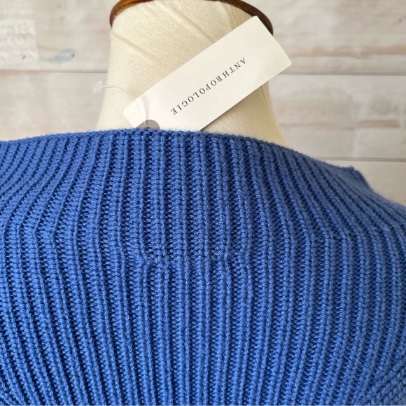 NWT Anthropologie The Katey Mock-Neck Bell-Sleeve Sweater by Maeve - Size XL 🗝️ - Picture 6 of 9